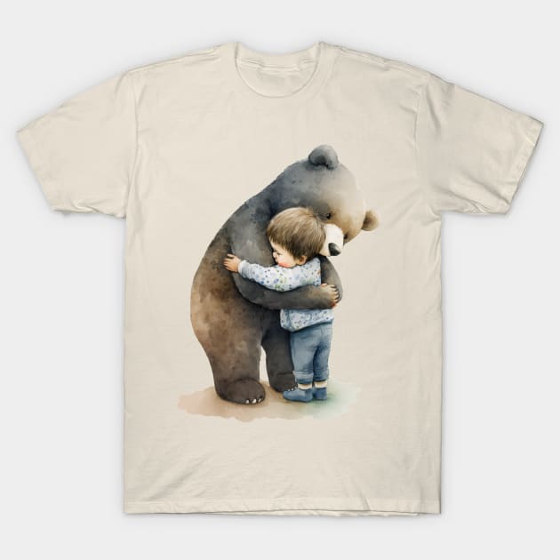 Bear Hugs T-Shirt by ExprEssie